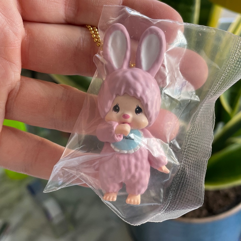 Gashapon Bandai Sekiguchi Monchhichi - pink